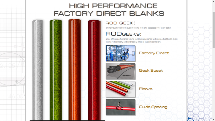 RODgeeks - Suggested Guide Size and Spacing Chart